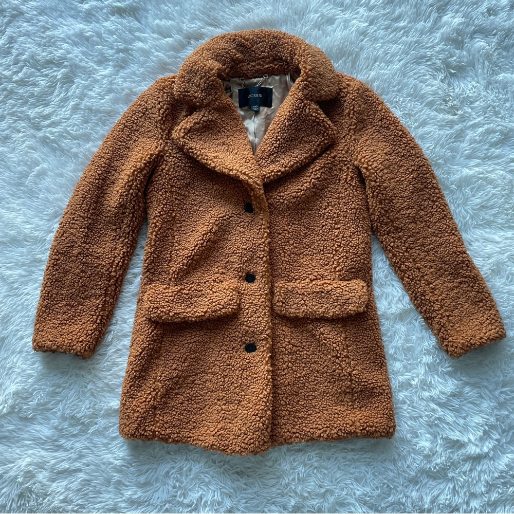 J. Crew Teddy Sherpa Coat